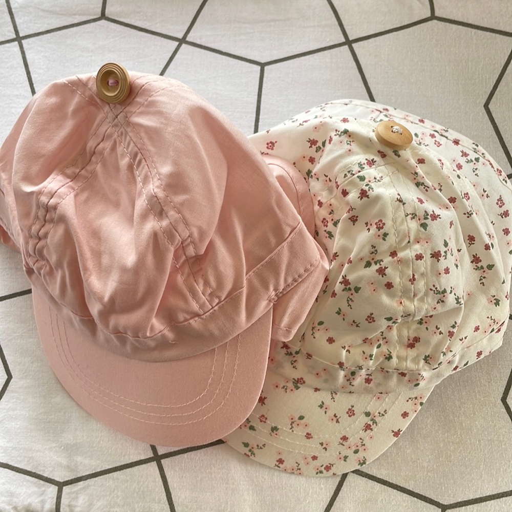 3 for $25❗️⭐️SET OF 2⭐️ Baby Summer Flap Caps. 6M.